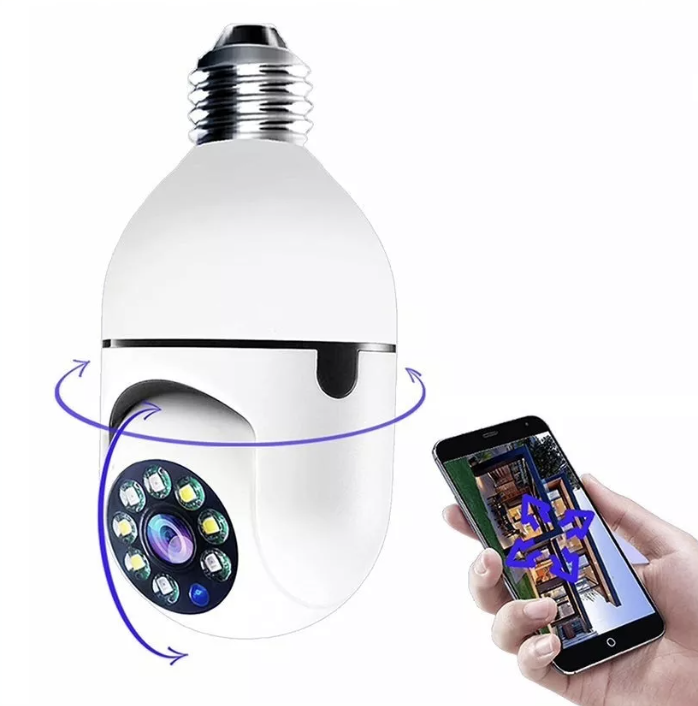 Miniatura 2 de Camara bombillo 360 con audio